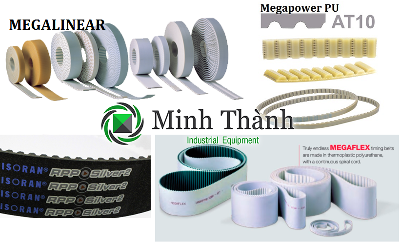 Dây curoa Megadyne Megaflex, megaLinear, MegaPower, RPP